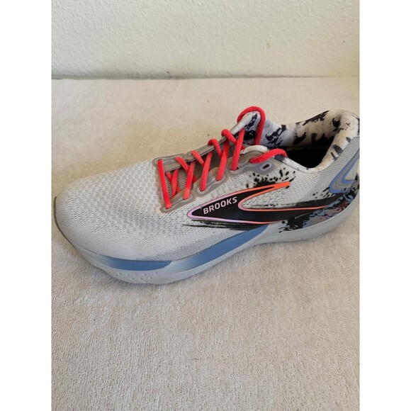 Brooks Glycerin 21 Mens Size 12.5 D Oyster Orchid Bouquet Running Shoes Sneakers main image 11